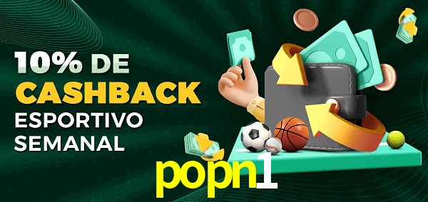 10% de bônus de cashback na popn1